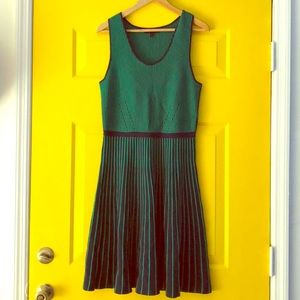 Banana Republic Art Deco knit dress